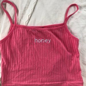 NWOT shein cropped tank